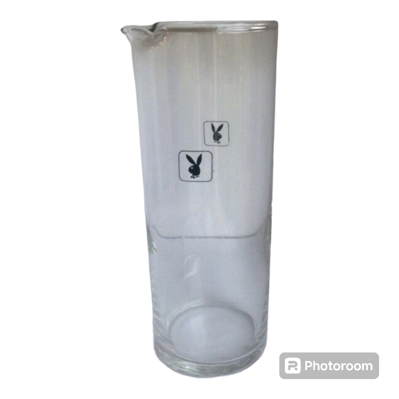 Vintage Playboy Martini Pitcher W/ Napkins & Olive Picks